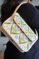 The Jaipur Florals Beaded Bag
