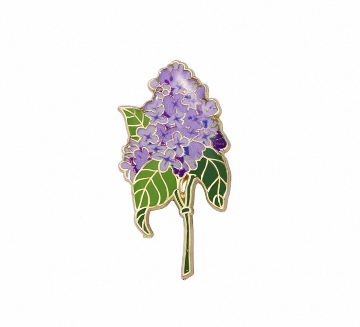 Lavender Enamel Pin
